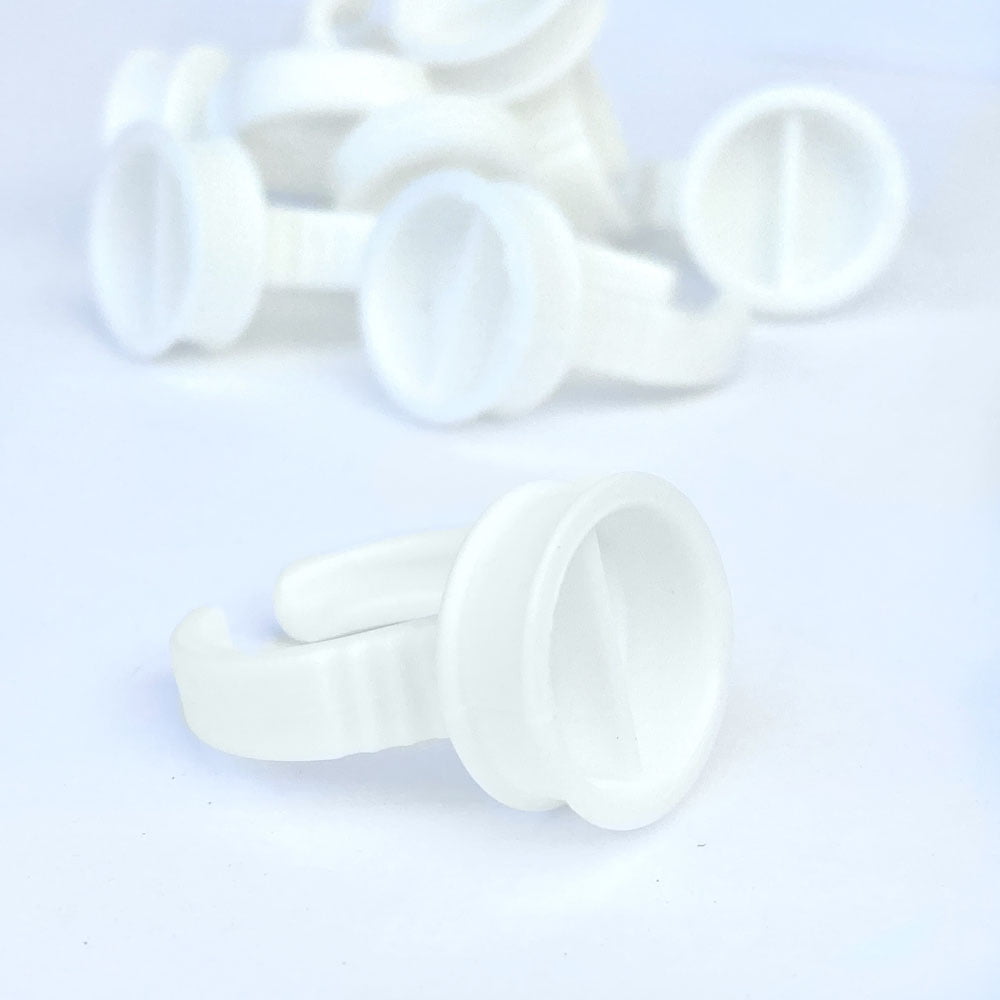 Unique Кольцо для клея Белый